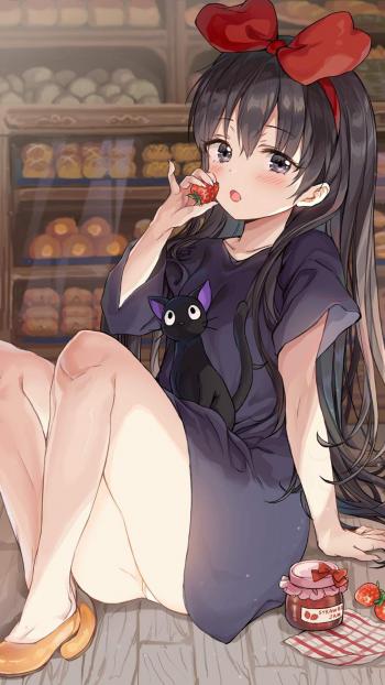 二次元性感动漫美女手机壁纸第3张