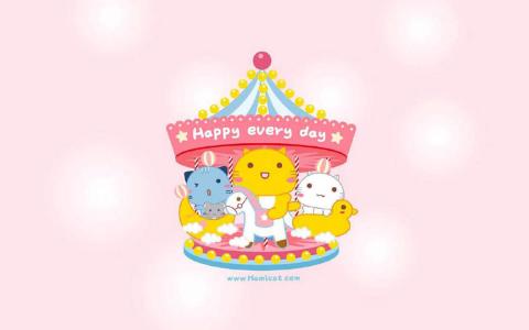 六一儿童节专属文字高清手机壁纸第1张