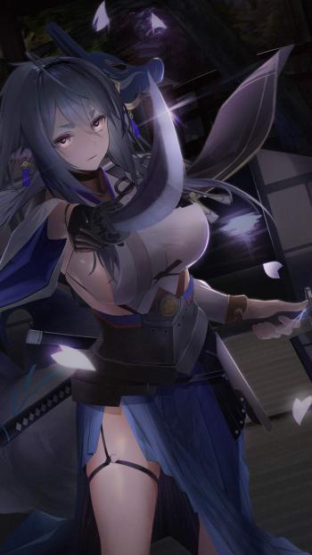 性感撩人动漫美女手机壁纸第6张