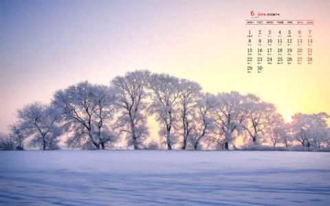 王丽坤清纯靓丽雪景写真图片第2张