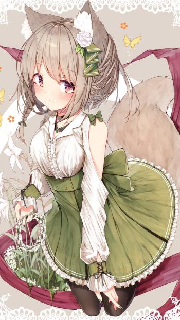 性感唯美动漫美女手机壁纸第1张