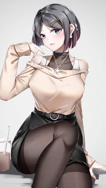 性感唯美动漫美女手机壁纸第2张