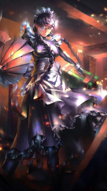 性感唯美动漫美女手机壁纸第4张