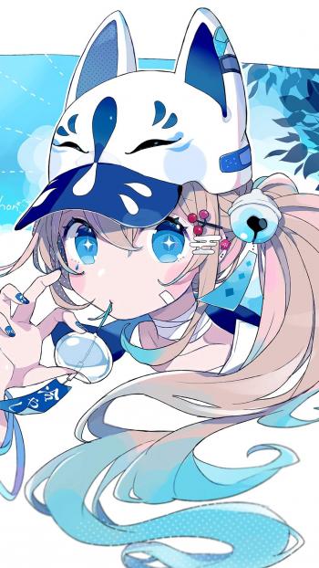 性感唯美动漫美女手机壁纸第6张