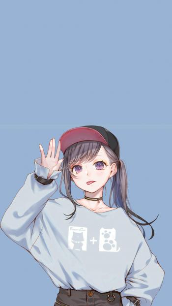 动漫二次元美女手机壁纸第5张