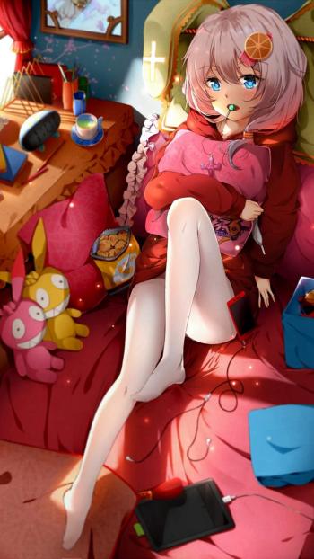 性感动漫美女手机壁纸第5张