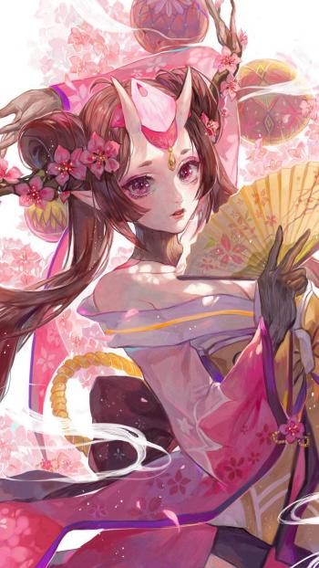 性感唯美动漫美女手机壁纸第1张