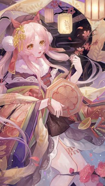性感唯美动漫美女手机壁纸第2张