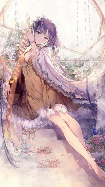 性感唯美动漫美女手机壁纸第5张