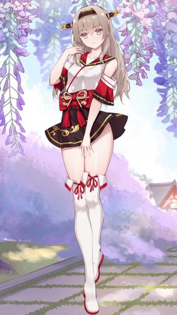 萌系俏皮动漫美女手机壁纸第3张