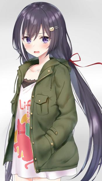 性感动漫美女手机壁纸第5张
