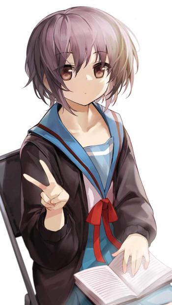 萌系卡通动漫少女手机壁纸第4张