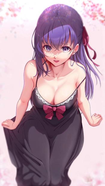 性感动人二次元美女手机壁纸第0张