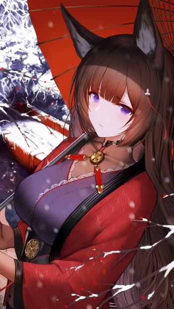 性感动漫同人美女手机壁纸第0张