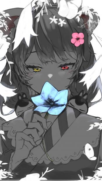 性感泳装动漫美女手机壁纸第0张