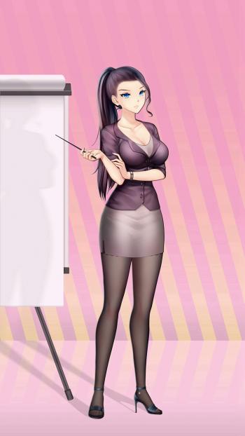 二次元动漫美女手机壁纸第1张