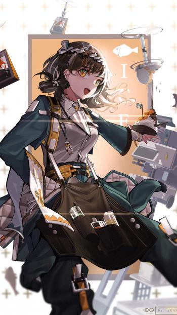 二次元动漫美女手机壁纸第2张