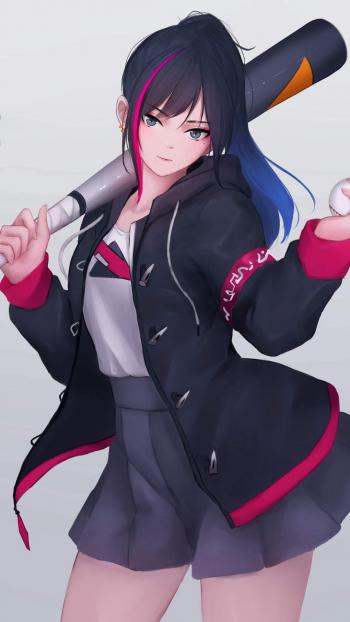 二次元动漫美女手机壁纸第5张