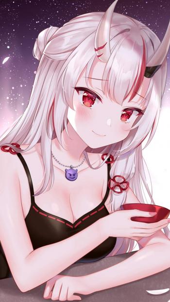 性感诱人的动漫美女手机壁纸第4张
