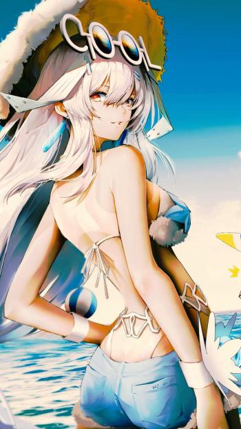 性感唯美动漫美女手机壁纸第1张