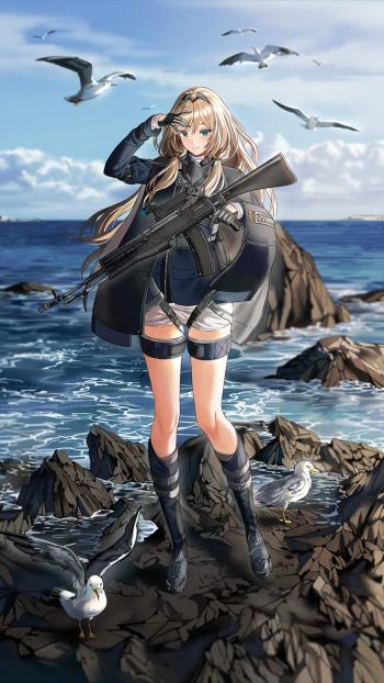 性感唯美动漫美女手机壁纸第2张