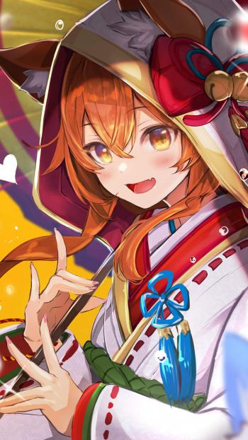 性感唯美动漫美女手机壁纸第3张
