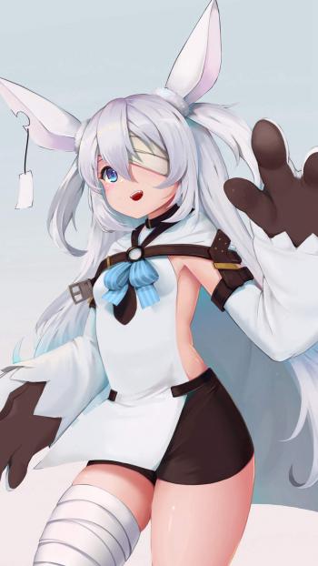 性感俏皮动漫美女手机壁纸第3张
