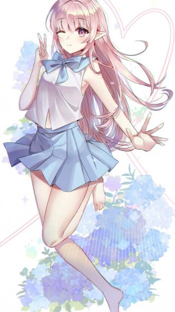 性感动漫美女手机壁纸第5张