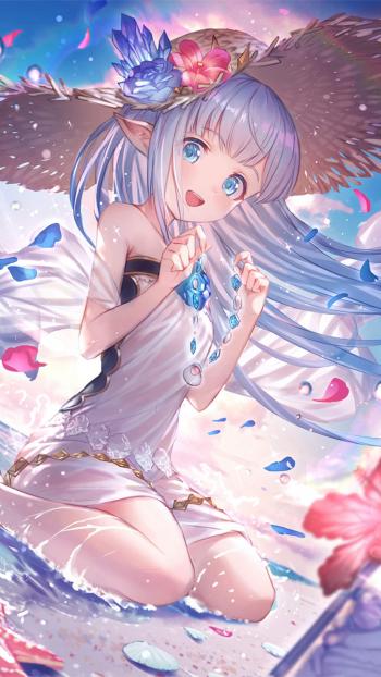 二次元动漫美女手机壁纸第5张
