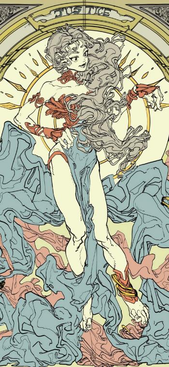 创意抽象手绘插画手机壁纸第5张
