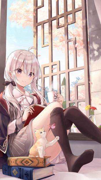 魔女之旅动漫美女手机壁纸第1张