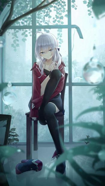 魔女之旅动漫美女手机壁纸第2张