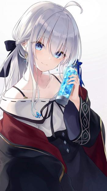 魔女之旅动漫美女手机壁纸第4张