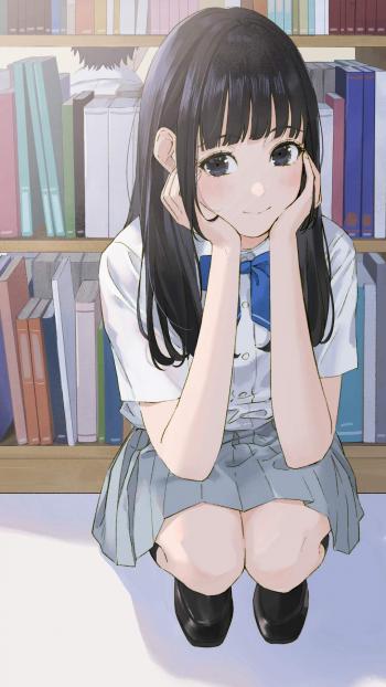 养眼动漫超短裙美女手机壁纸第6张