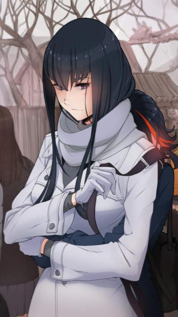 性感动人二次元美女手机壁纸第6张