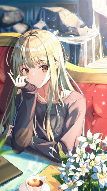 性感唯美动漫美女手机壁纸第2张