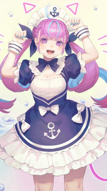 二次元御姐美女手机壁纸第3张