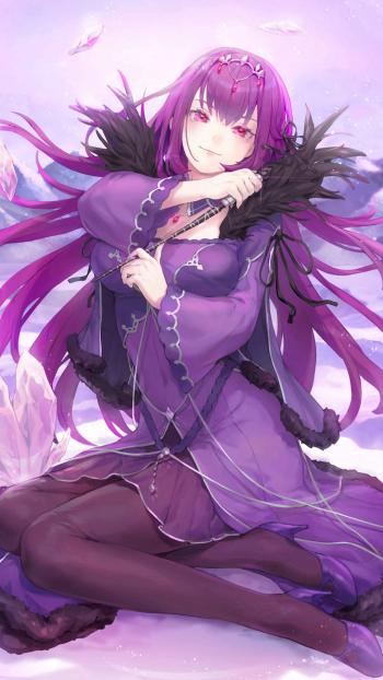 二次元御姐美女手机壁纸第4张