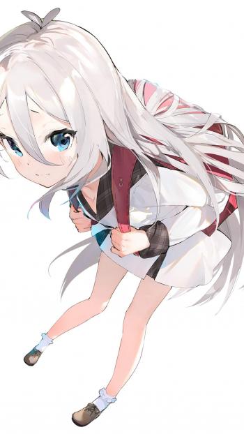性感动人二次元美女手机壁纸第1张
