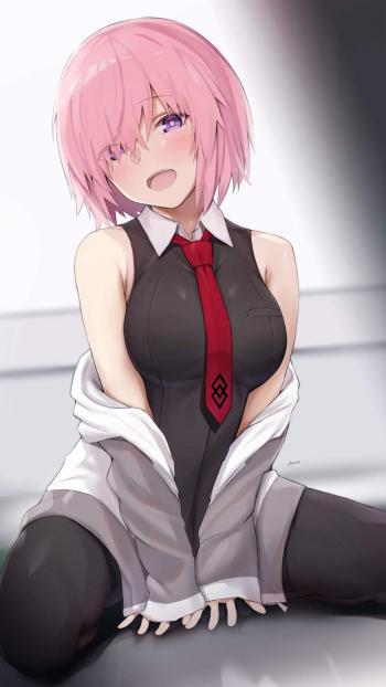 性感动人二次元美女手机壁纸第4张