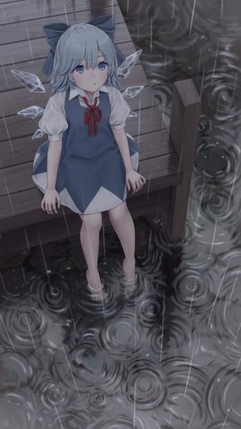 萌系俏皮动漫美女手机壁纸第3张