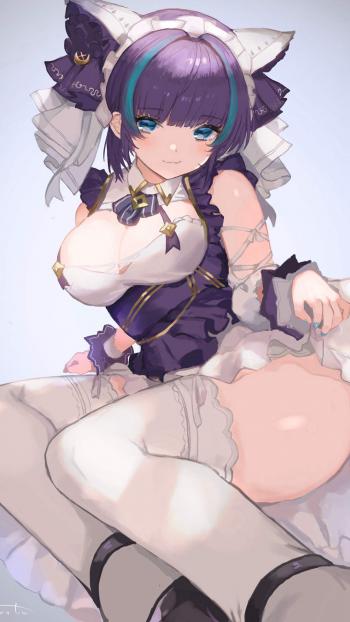 性感动漫美女手机壁纸第1张