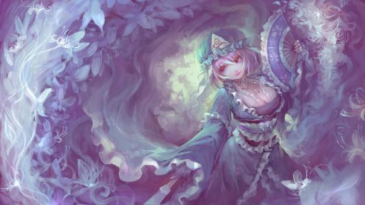 治愈系乖巧动漫少女手机壁纸第1张
