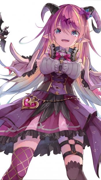 小清新萝莉美女手机壁纸第4张