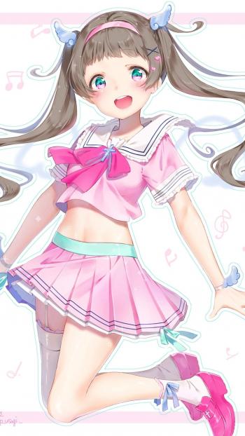 二次元御姐美女手机壁纸第2张