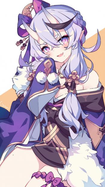二次元御姐美女手机壁纸第5张
