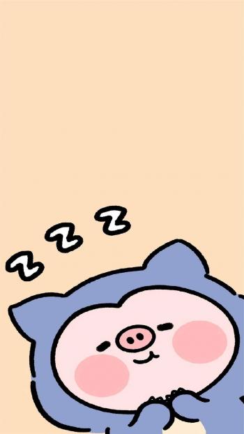 卡通猪猪cos神奇宝贝可爱手机壁纸第2张