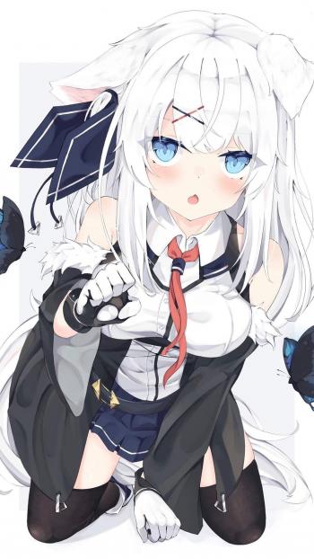 性感唯美动漫美女手机壁纸第3张