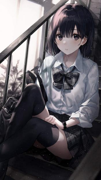 二次元御姐美女手机壁纸第2张