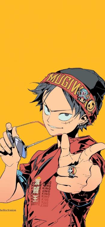 二次元动漫人物手绘插画手机壁纸第1张
